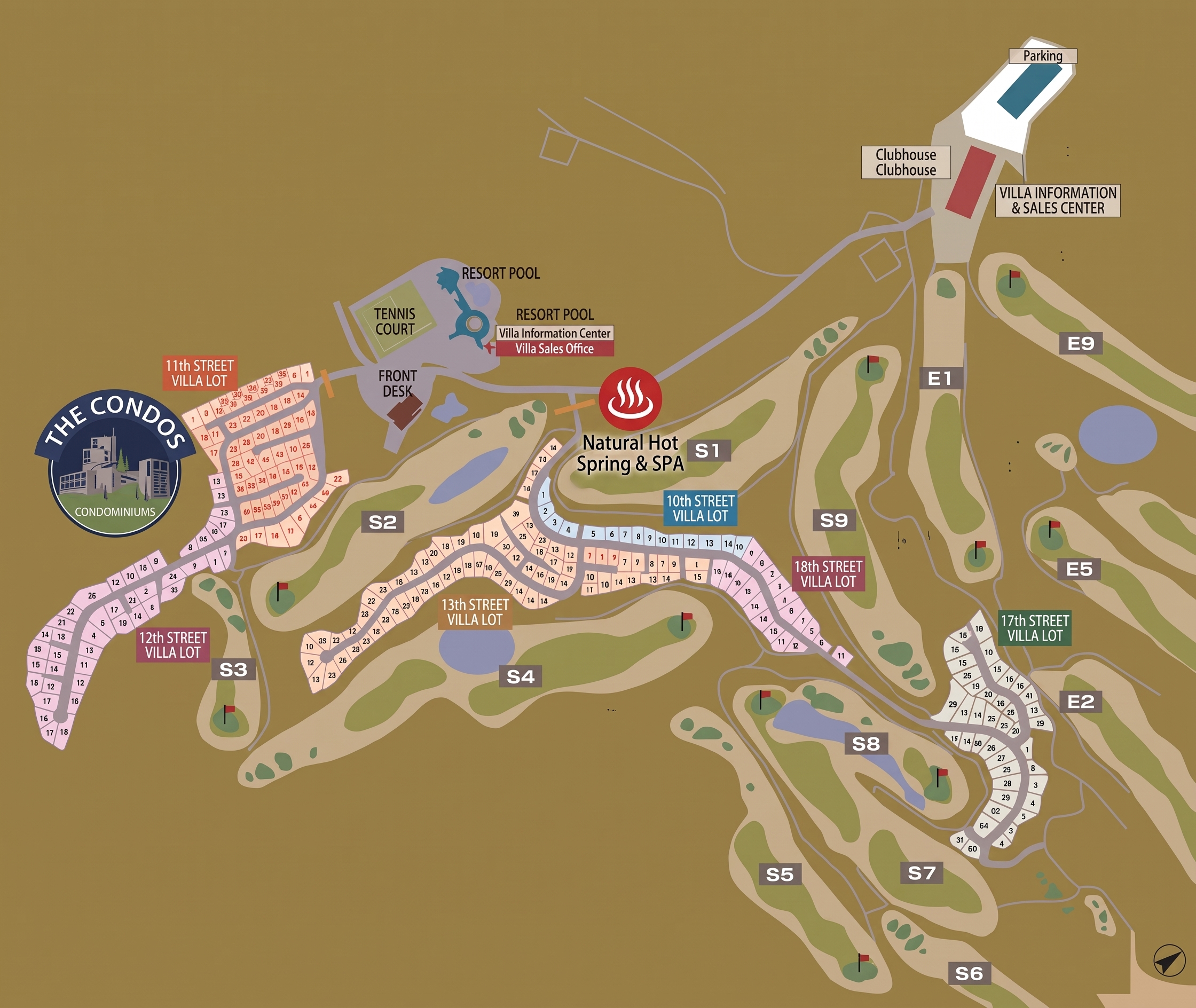 Grampus Star Resort Estate Map